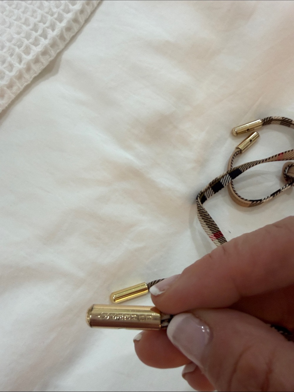 Burberry Beige Bikini with Nova Check Trim - Picture 7 of 7